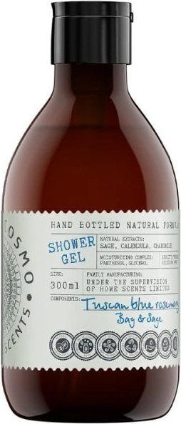 Изображение товара Гель для душа Eteria Cosmo Парфюмированный Розмарин лавр и шалфей ETC0530 (300мл)