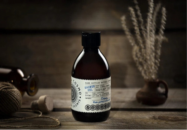 Изображение товара Гель для душа Eteria Cosmo Парфюмированный Озон роза и морская соль ETC0545 (300мл)