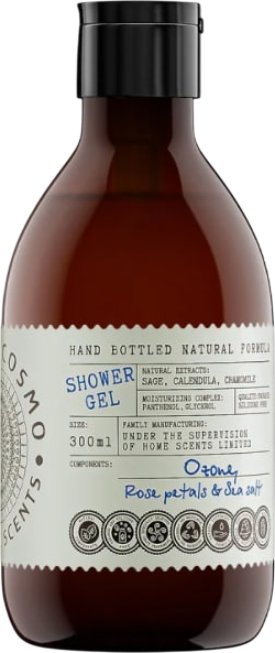 Изображение товара Гель для душа Eteria Cosmo Парфюмированный Озон роза и морская соль ETC0545 (300мл)