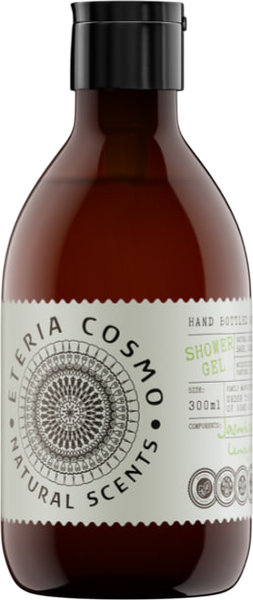 Изображение товара Гель для душа Eteria Cosmo Парфюмированный Жасмин лемонграсс и амбра ETC0524 (300мл)