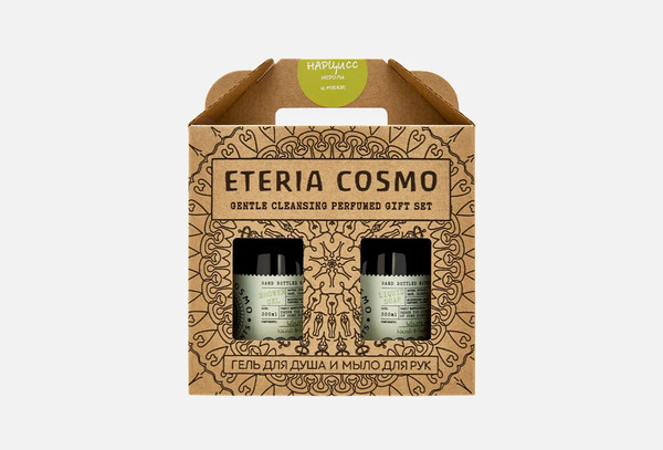 Изображение товара Набор косметики для тела Eteria Cosmo Нарцисс нероли и мускус ETC0623