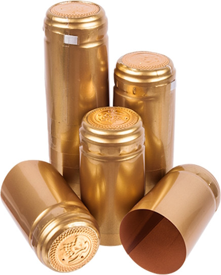 Изображение товара Набор колпачков для бутылок ФЕНИКС SKSPG31 (100шт, золото)