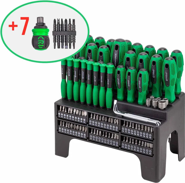 Изображение товара Набор отверток RockForce RF-10100+7 (65570)