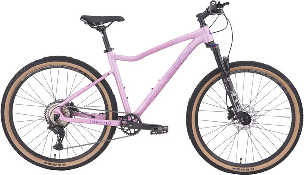 Изображение товара Велосипед Hagen Bikes Queen 8 27.5 2025 / H25Q8LI27S (S, лиловый, разобранный, в коробке)