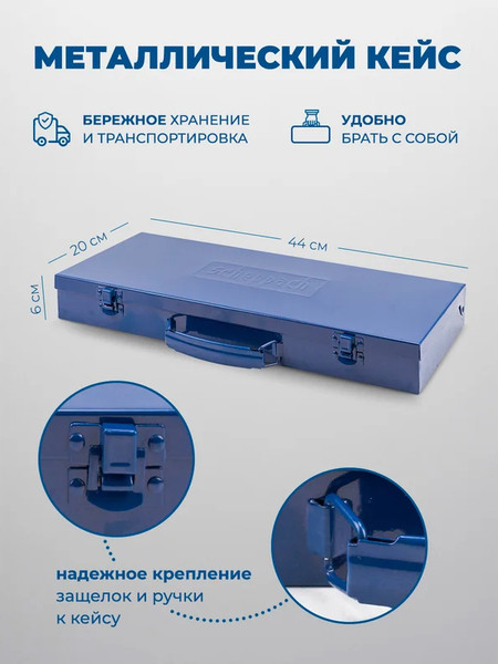 Изображение товара Универсальный набор инструментов Scheppach Sch-4245B-5MPB (65252)