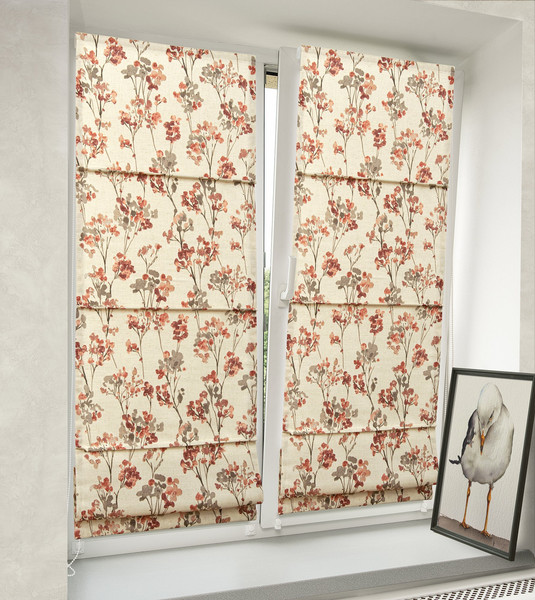 Изображение товара Римская штора Delfa Макси Bella СШД-210 700/13 W2647/1 (140x180, бордовый)