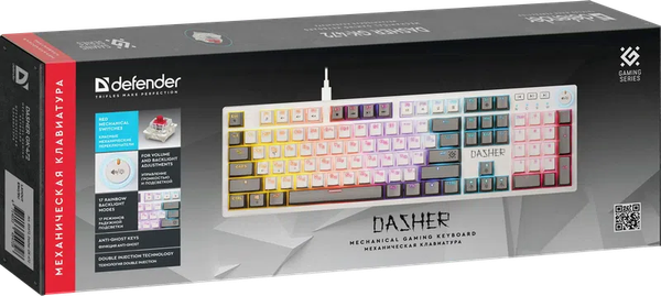 Изображение товара Клавиатура Defender Dasher GK-472 / 45472