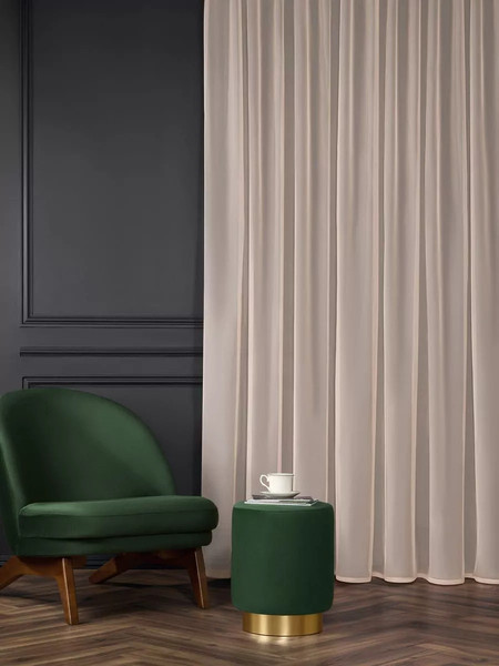 Изображение товара Гардина Arya Вуаль Veo 2045 П / 8001885870889 (персиковый мусс)