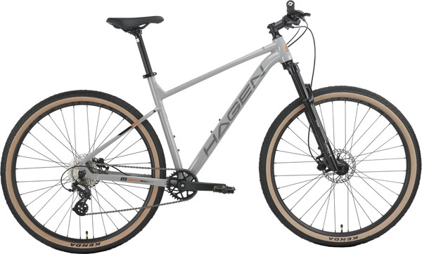 Изображение товара Велосипед Hagen Bikes Zero 8 2025 / H25MZ8GR29XL (29, XL, серый, разобранный, в коробке)