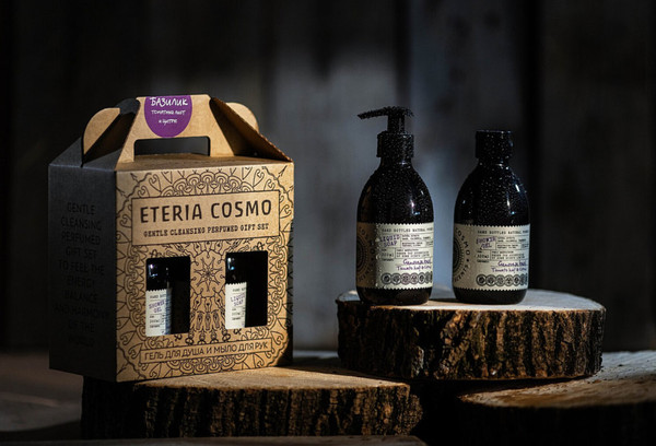 Изображение товара Набор косметики для тела Eteria Cosmo Базилик томатный лист и цитрус ETC0616