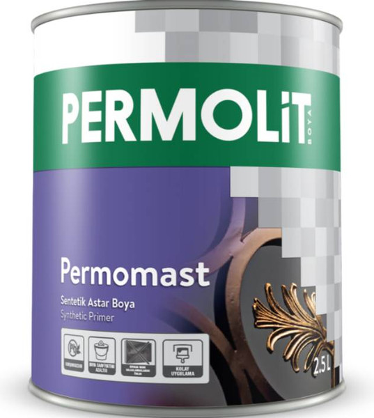 Изображение товара Грунтовка PERMOLIT Permomast алкидная матовая (2.5л)