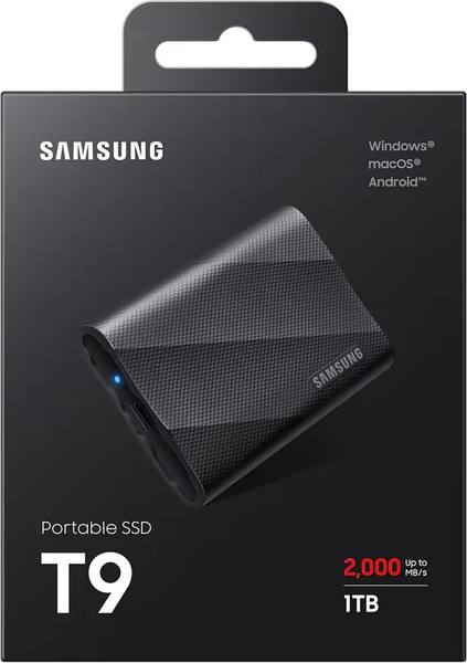 Изображение товара Внешний жесткий диск Samsung T9 1TB (MU-PG1T0B/WW)