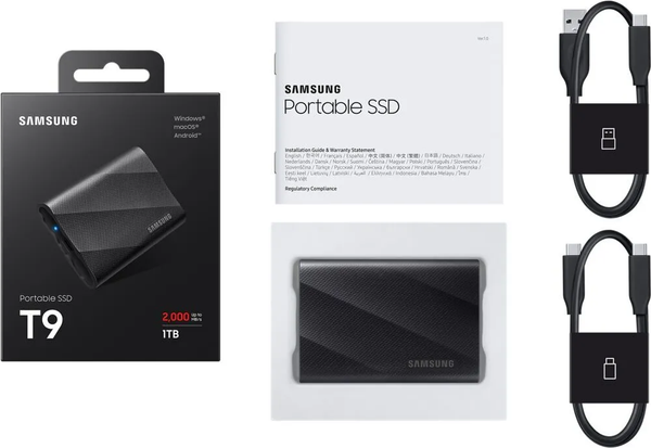 Изображение товара Внешний жесткий диск Samsung T9 1TB (MU-PG1T0B/WW)