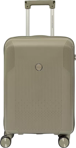 Изображение товара Чемодан на колесах Francesco Molinary 344-8038/3-20GGN (серый/зеленый)
