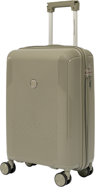 Чемодан на колесах Francesco Molinary 344-8038/3-20GGN (серый/зеленый)