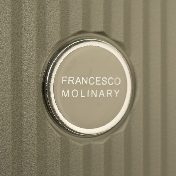 Изображение товара Чемодан на колесах Francesco Molinary 344-8038/3-20GGN (серый/зеленый)