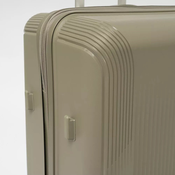 Изображение товара Чемодан на колесах Francesco Molinary 344-8038/3-24GGN (серый/зеленый)