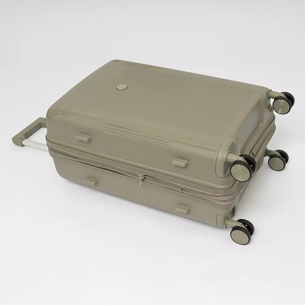 Изображение товара Чемодан на колесах Francesco Molinary 344-8038/3-24GGN (серый/зеленый)