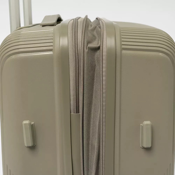 Изображение товара Чемодан на колесах Francesco Molinary 344-8038/3-24GGN (серый/зеленый)