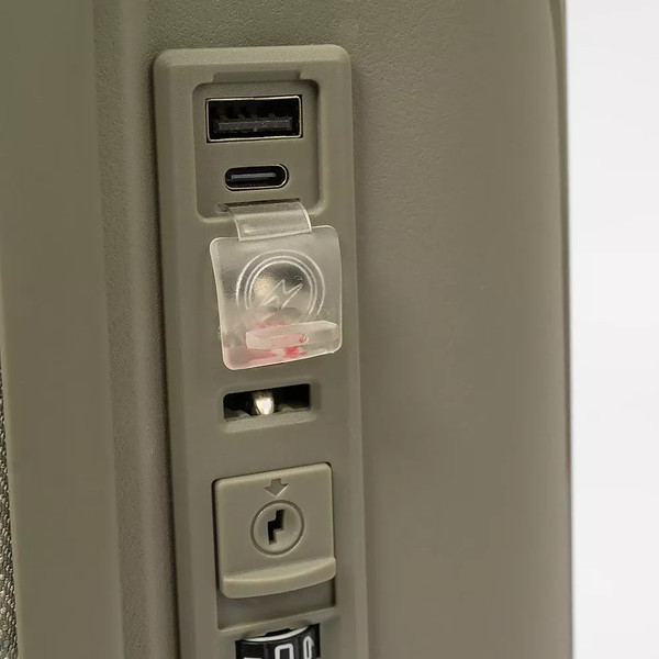 Изображение товара Чемодан на колесах Francesco Molinary 344-8038/3-24GGN (серый/зеленый)