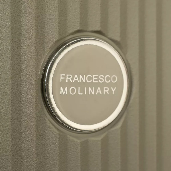 Изображение товара Чемодан на колесах Francesco Molinary 344-8038/3-24GGN (серый/зеленый)