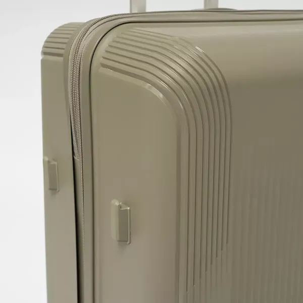 Изображение товара Чемодан на колесах Francesco Molinary 344-8038/3-28GGN (серый/зеленый)