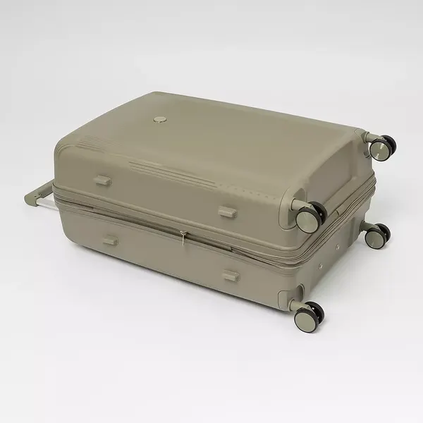 Изображение товара Чемодан на колесах Francesco Molinary 344-8038/3-28GGN (серый/зеленый)