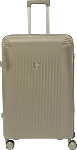 Изображение товара Чемодан на колесах Francesco Molinary 344-8038/3-28GGN (серый/зеленый)