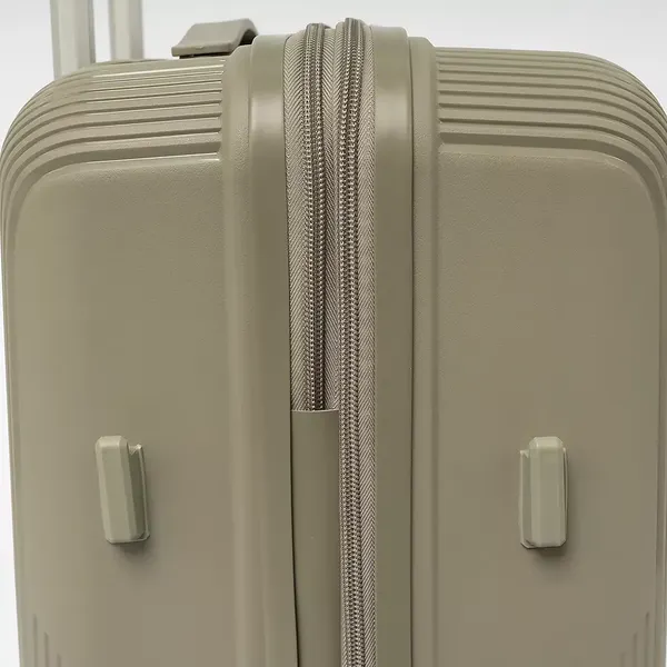 Изображение товара Чемодан на колесах Francesco Molinary 344-8038/3-28GGN (серый/зеленый)