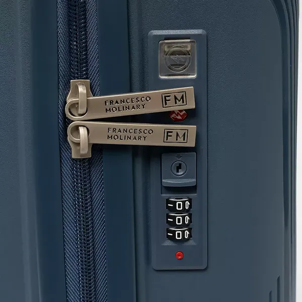 Изображение товара Чемодан на колесах Francesco Molinary 344-8038/3-28NAV (синий)