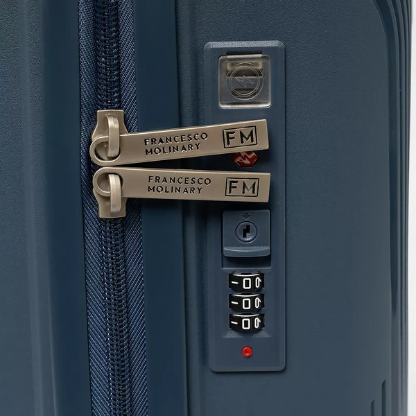Изображение товара Чемодан на колесах Francesco Molinary 344-8038/2-20NAV (синий)