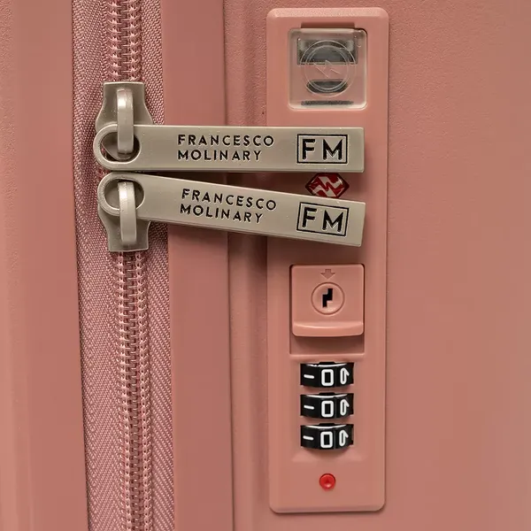 Изображение товара Чемодан на колесах Francesco Molinary 344-8038/2-20PNK (розовый)