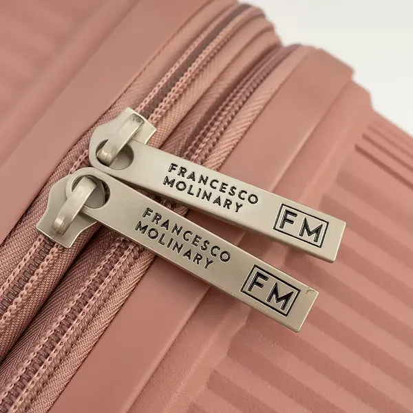 Изображение товара Чемодан на колесах Francesco Molinary 344-8038/2-24PNK (розовый)