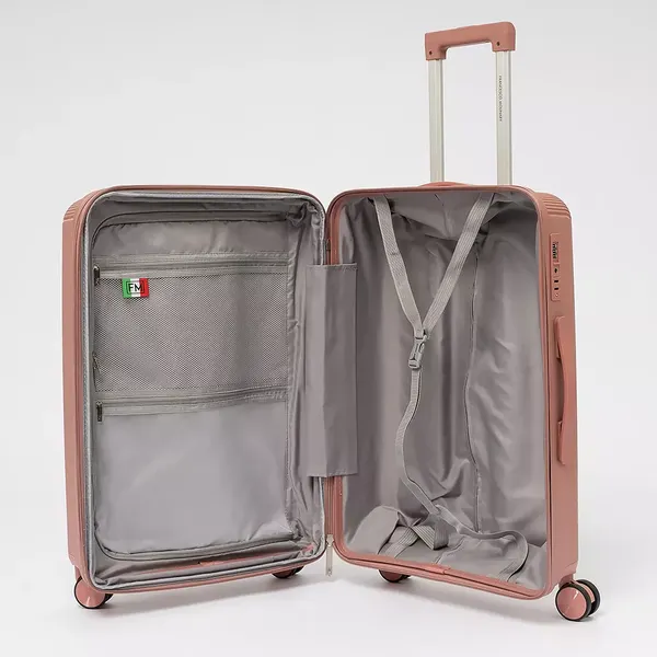 Изображение товара Чемодан на колесах Francesco Molinary 344-8038/2-24PNK (розовый)