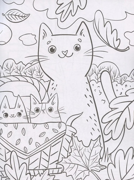 Изображение товара Раскраска Феникс-премьер Календарь кота Мурлыки, мягкая обложка (Зевакова Лариса)