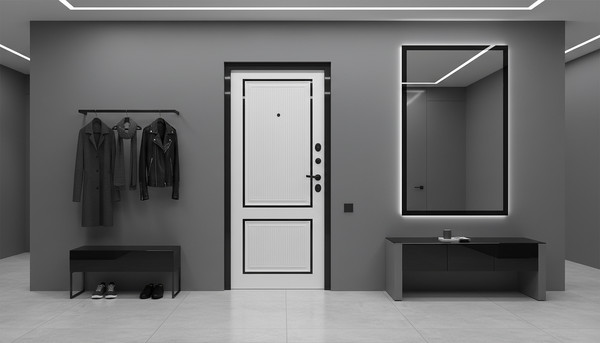 Изображение товара Входная дверь Промет Титан азимут (96x205, левая, букле)