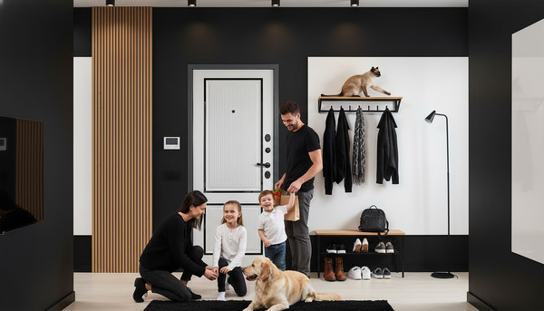 Изображение товара Входная дверь Промет Титан азимут (96x205, левая, букле)