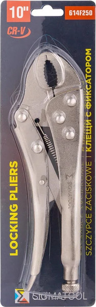 Изображение товара Гейферный зажим Sigmatool 614F250 (65866)