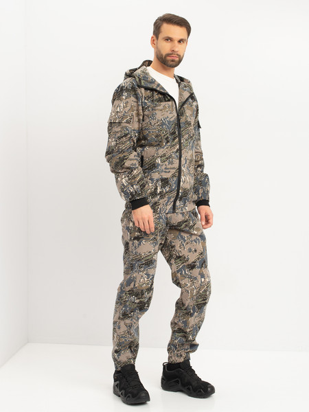 Изображение товара Костюм для охоты и рыбалки Huntsman Стрелок Антимоскит Лабиринт Сорочка Смесовая (р.60-62/182-188)