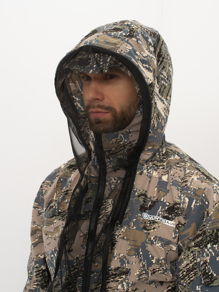 Изображение товара Костюм для охоты и рыбалки Huntsman Стрелок Антимоскит Лабиринт Сорочка Смесовая (р.60-62/182-188)