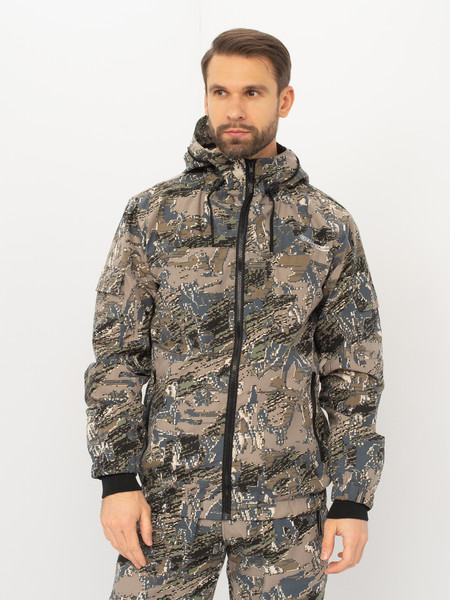 Изображение товара Костюм для охоты и рыбалки Huntsman Стрелок Антимоскит Лабиринт Сорочка Смесовая (р.60-62/182-188)