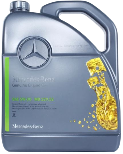 Изображение товара Моторное масло Mercedes-Benz 5W30 229.52 / A000989330913ABDE (5л)