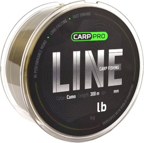 Изображение товара Леска монофильная Carp Pro Camo 300м / CP5303-331 (0.331мм)