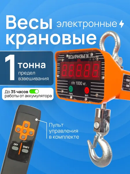 Изображение товара Весы крановые TOR OCS-TY 1T (G) / 1028536
