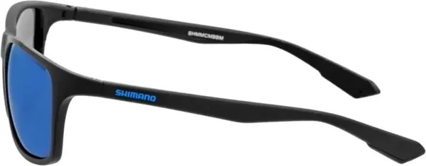 Изображение товара Очки солнцезащитные Shimano Technium Matte Black & Blue Mirror / SHMMCMBBM