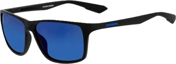 Изображение товара Очки солнцезащитные Shimano Technium Matte Black & Blue Mirror / SHMMCMBBM