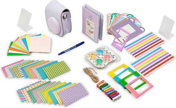 Изображение товара Подарочный набор Rumi Cloud Dreams 10в1 для Fujifilm Instax Mini 12/11 (сиреневый)