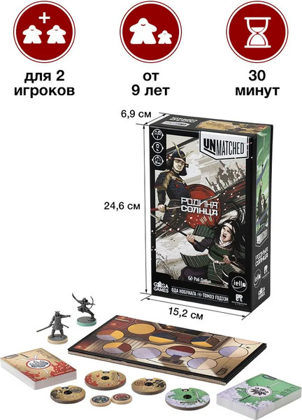 Изображение товара Настольная игра GaGa Unmatched. Родина Солнца / GG571