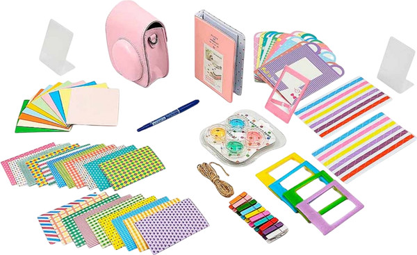 Изображение товара Подарочный набор Rumi Cloud Dreams 10в1 для Fujifilm Instax Mini 12/11 (розовый)