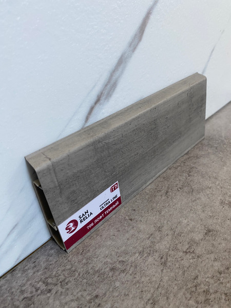 Изображение товара Плинтус Sanrelia Ultra Line 706 Лофт темный 2.2м